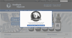 Desktop Screenshot of grandrapidseliquid.com