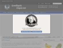 Tablet Screenshot of grandrapidseliquid.com